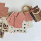 MINIATURE PLAYING CARDS DECK - VINTAGE KEY CHAIN