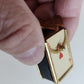 MINIATURE PLAYING CARDS DECK - VINTAGE KEY CHAIN