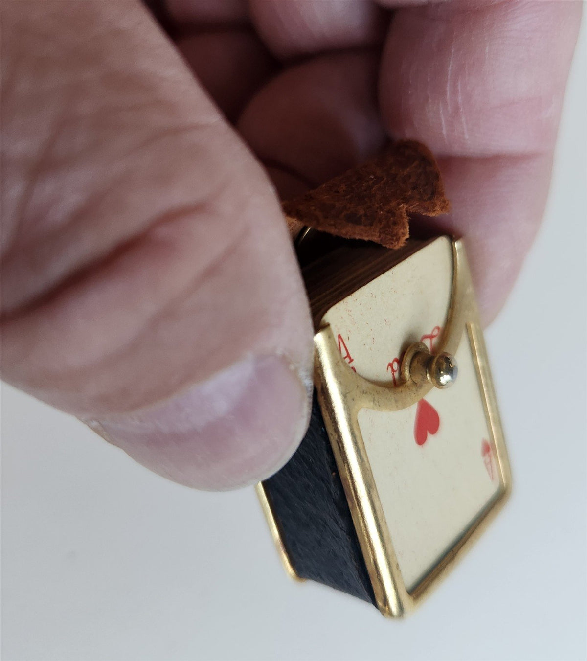 MINIATURE PLAYING CARDS DECK - VINTAGE KEY CHAIN
