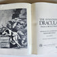1975 THE ANNOTATED DRACULA by Bram Stoker VINTAGE illustrated folio