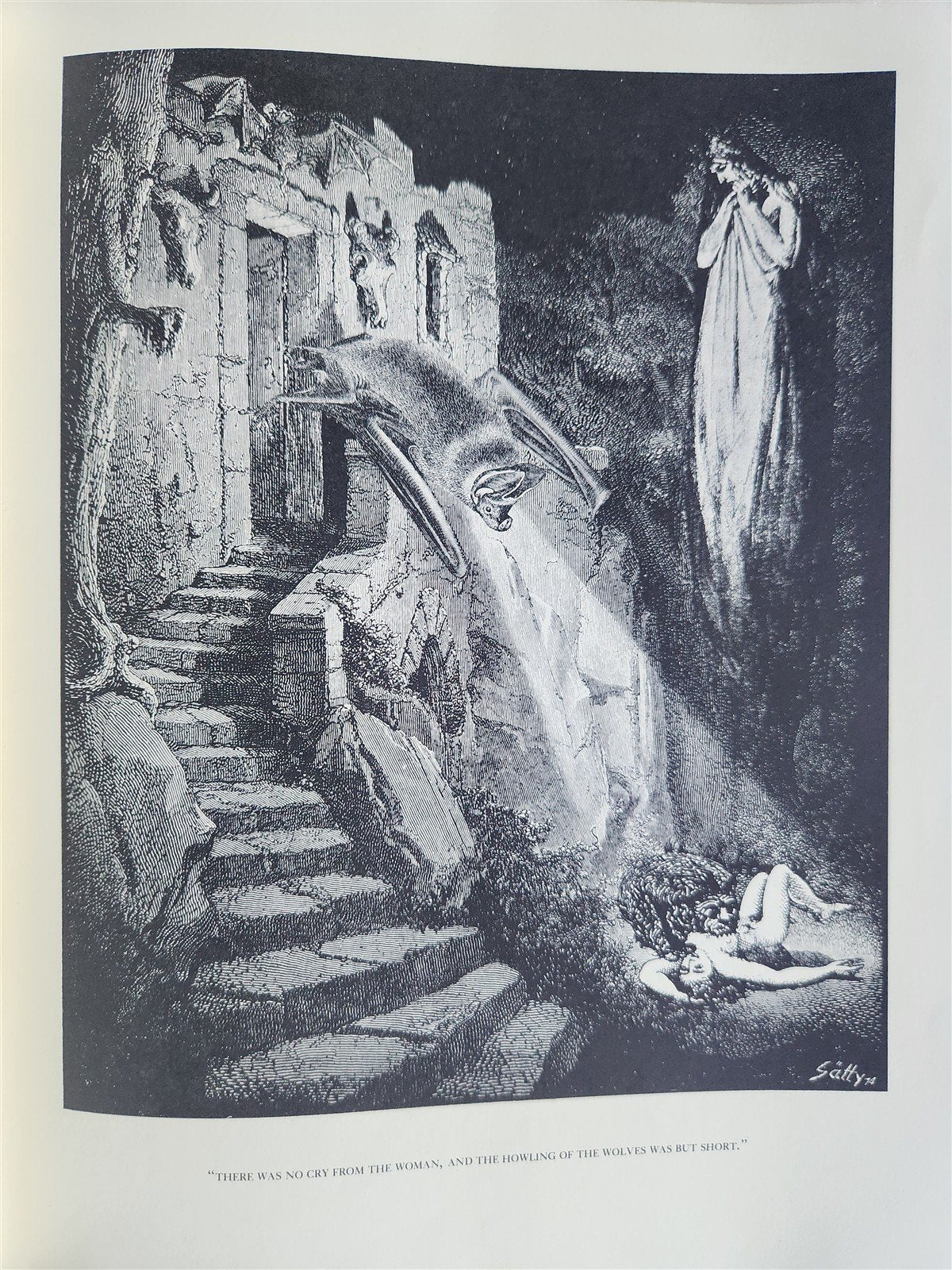 1975 THE ANNOTATED DRACULA by Bram Stoker VINTAGE illustrated folio