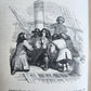 1844 LIFE AND ADVENTURES OF ROBINSON CRUSOE by DANIEL DEFOE antique ILLUSTRATED