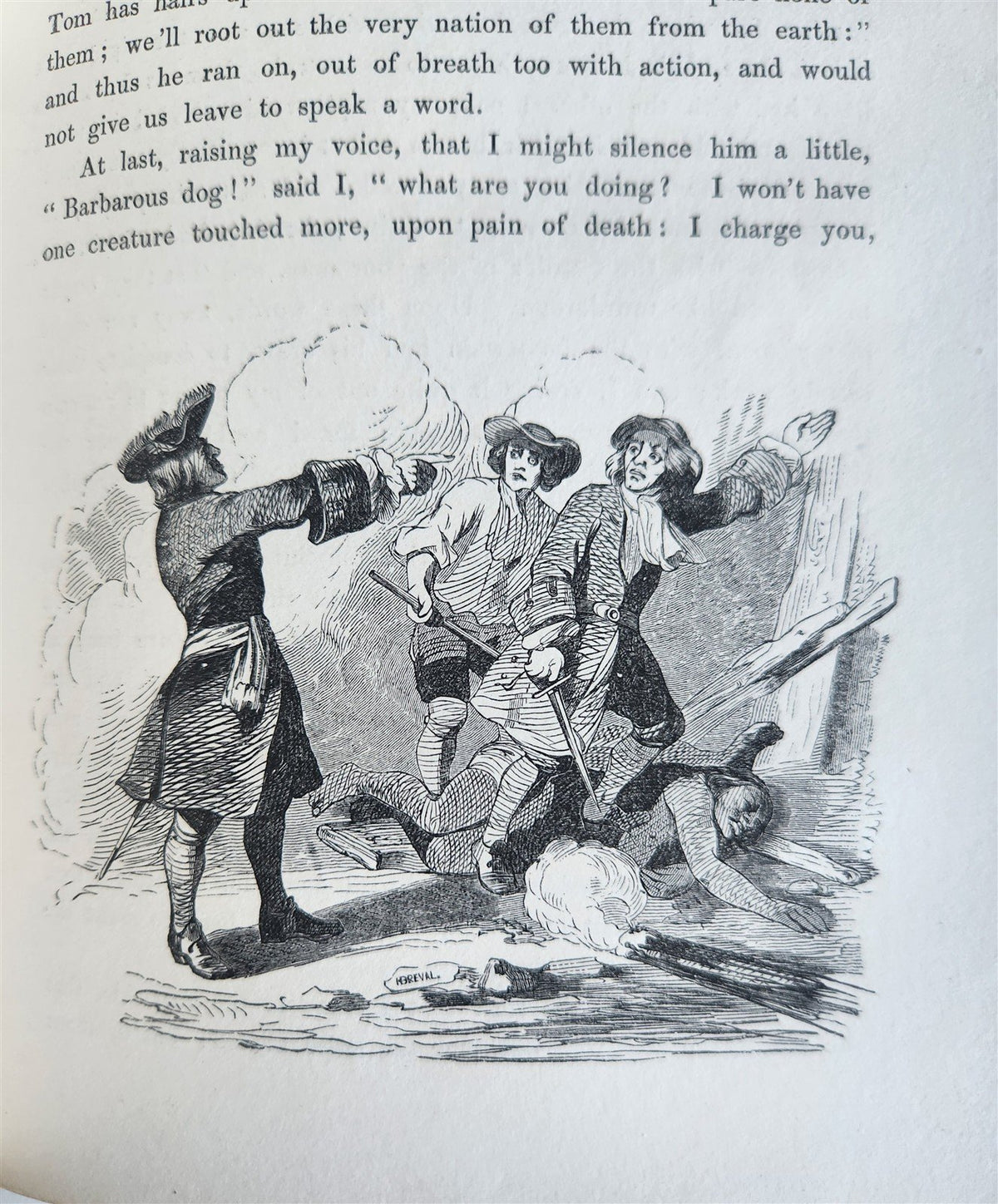1844 LIFE AND ADVENTURES OF ROBINSON CRUSOE by DANIEL DEFOE antique ILLUSTRATED