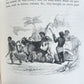 1844 LIFE AND ADVENTURES OF ROBINSON CRUSOE by DANIEL DEFOE antique ILLUSTRATED
