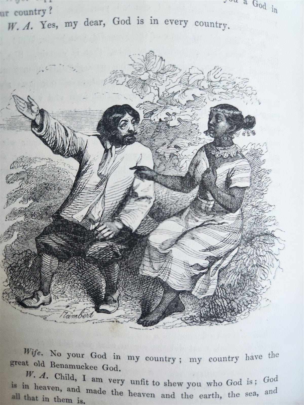 1844 LIFE AND ADVENTURES OF ROBINSON CRUSOE by DANIEL DEFOE antique ILLUSTRATED