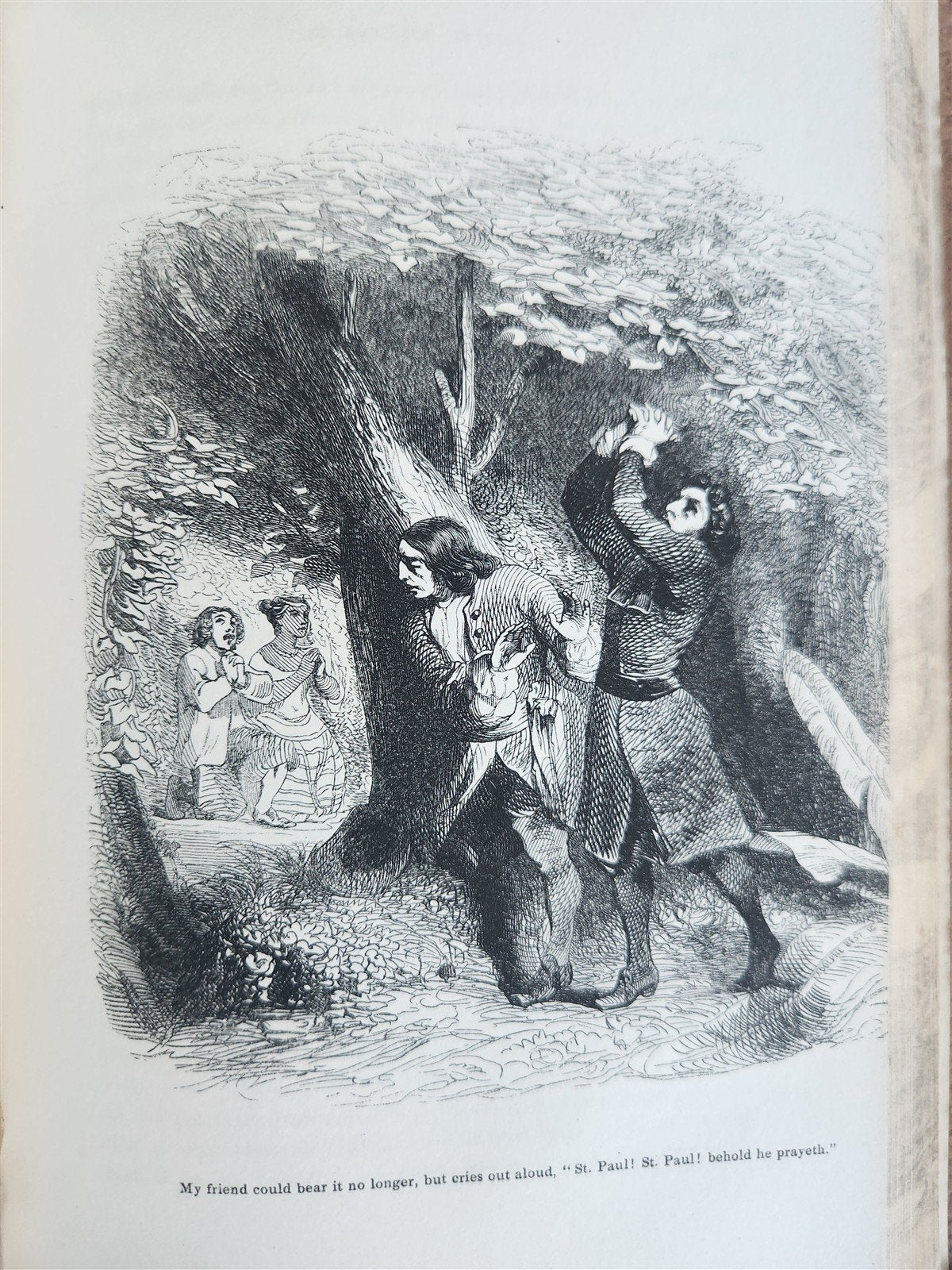 1844 LIFE AND ADVENTURES OF ROBINSON CRUSOE by DANIEL DEFOE antique ILLUSTRATED