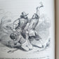 1844 LIFE AND ADVENTURES OF ROBINSON CRUSOE by DANIEL DEFOE antique ILLUSTRATED