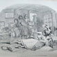 1844 LIFE AND ADVENTURES OF ROBINSON CRUSOE by DANIEL DEFOE antique ILLUSTRATED