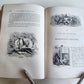 1844 LIFE AND ADVENTURES OF ROBINSON CRUSOE by DANIEL DEFOE antique ILLUSTRATED