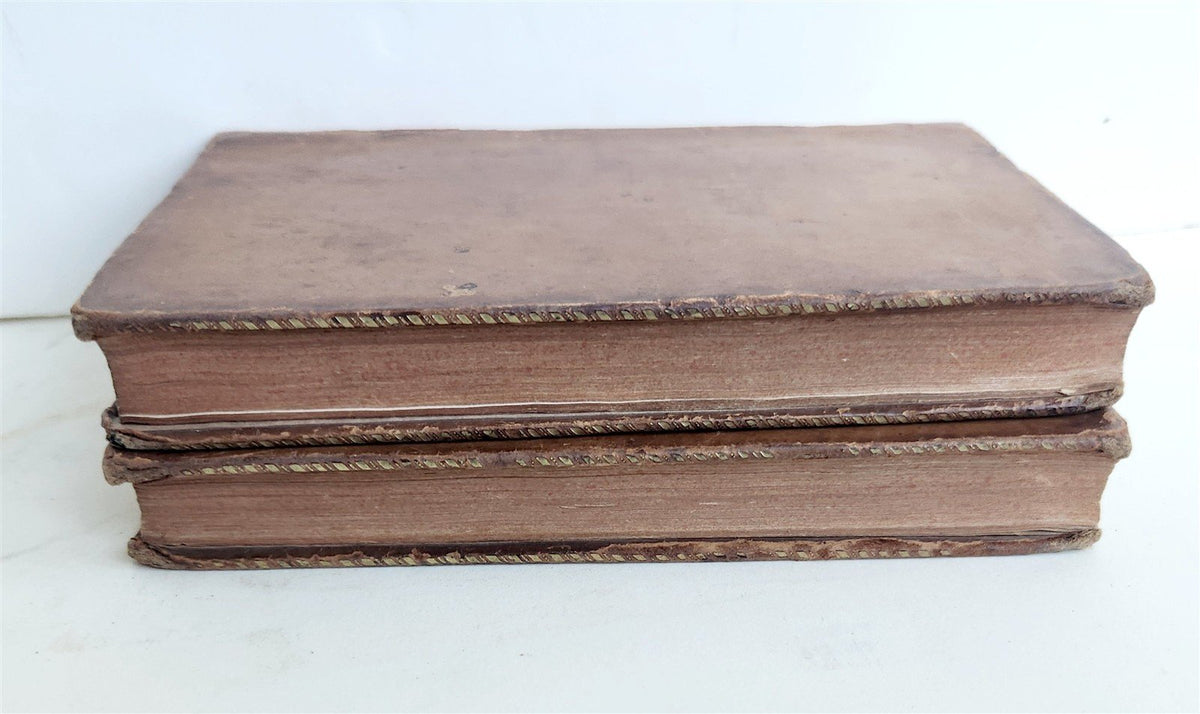 1772 JERUSALEM DELIVERED an HEROIC POEM by TORQUATO TASSO antique 2 VOLUMES