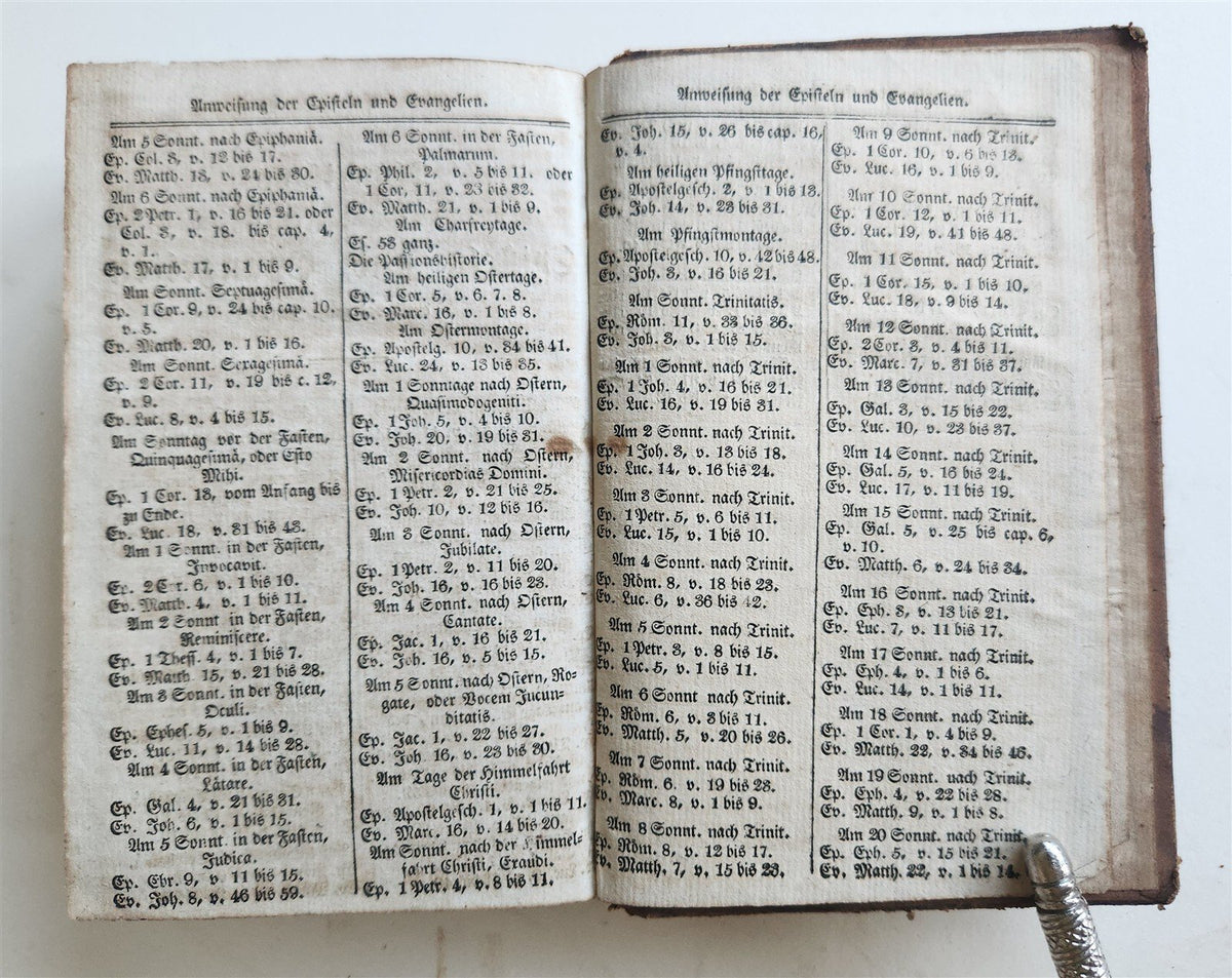 1817 German Language hymnal printed in Baltimore antique AMERICANA
