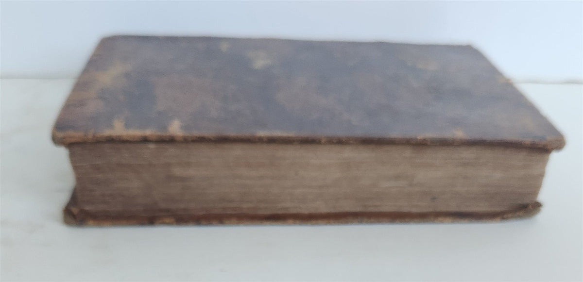 1885 Norwegian church hymnal KIRKESALMEBOG antique BRASS EDGES w/ CLASP