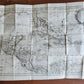 1778 HISTORY of AMERICA 4 VOLS ILLUSTRATED w/MAPS antique M. Robertson in FRENCH