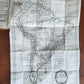 1778 HISTORY of AMERICA 4 VOLS ILLUSTRATED w/MAPS antique M. Robertson in FRENCH
