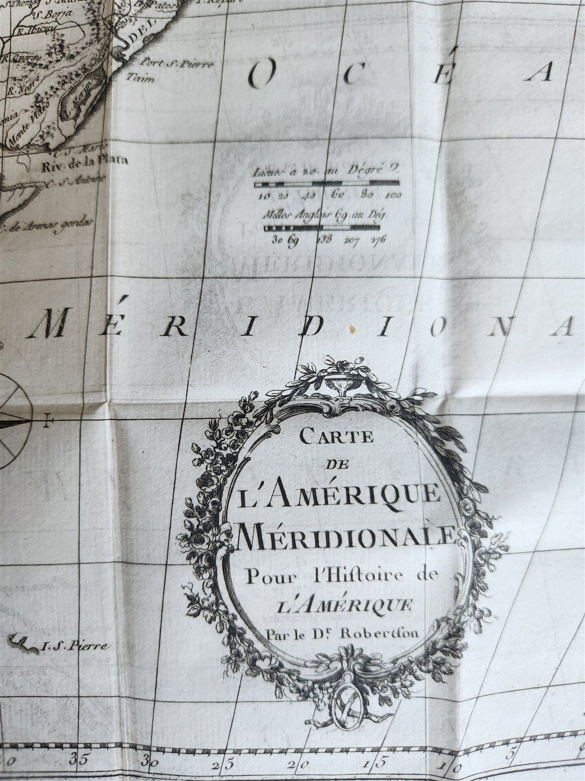 1778 HISTORY of AMERICA 4 VOLS ILLUSTRATED w/MAPS antique M. Robertson in FRENCH