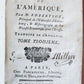 1778 HISTORY of AMERICA 4 VOLS ILLUSTRATED w/MAPS antique M. Robertson in FRENCH