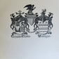 1886 AMERICA HERALDICA illustrated COATS of ARMS CRESTS & MOTTOES antique