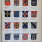 1886 AMERICA HERALDICA illustrated COATS of ARMS CRESTS & MOTTOES antique