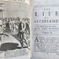 1693 PLUTARCH'S LIVES translated from the Greek ILLUSTRATED antique in ENGLISH
