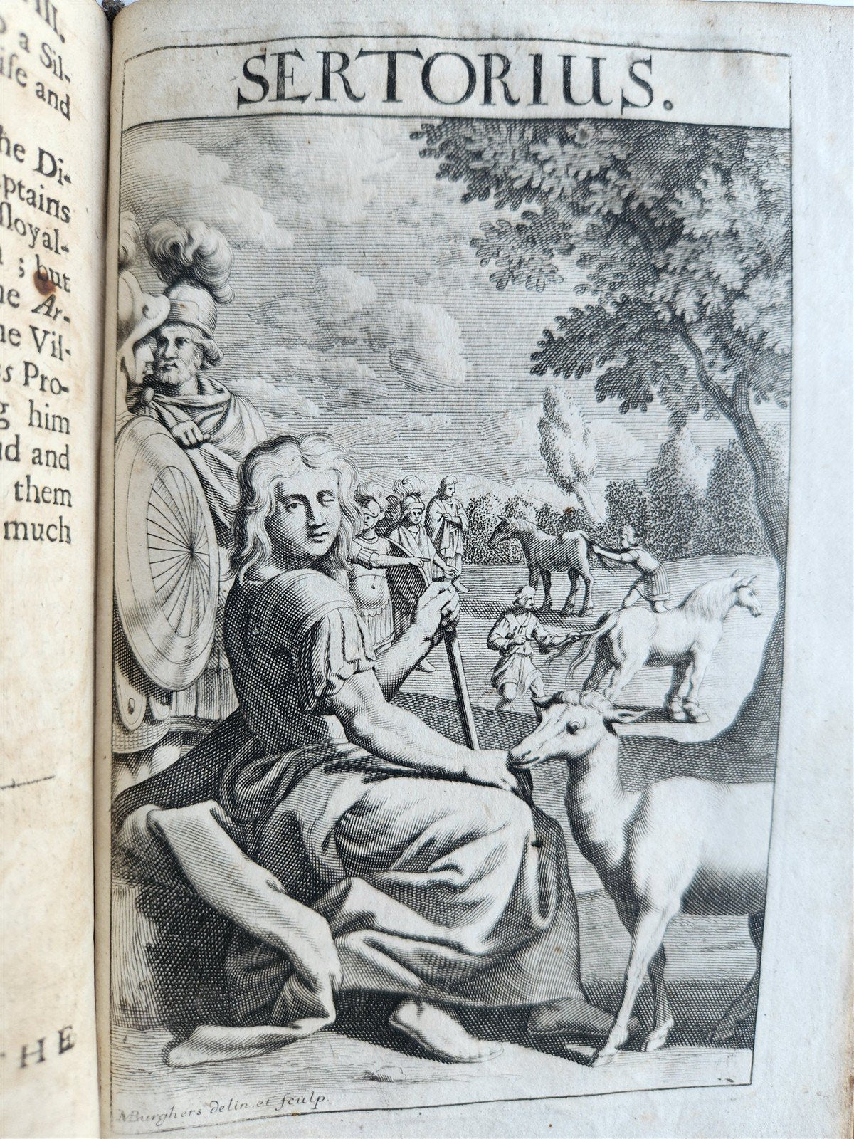 1693 PLUTARCH'S LIVES translated from the Greek ILLUSTRATED antique in ENGLISH