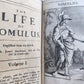 1693 PLUTARCH'S LIVES translated from the Greek ILLUSTRATED antique in ENGLISH