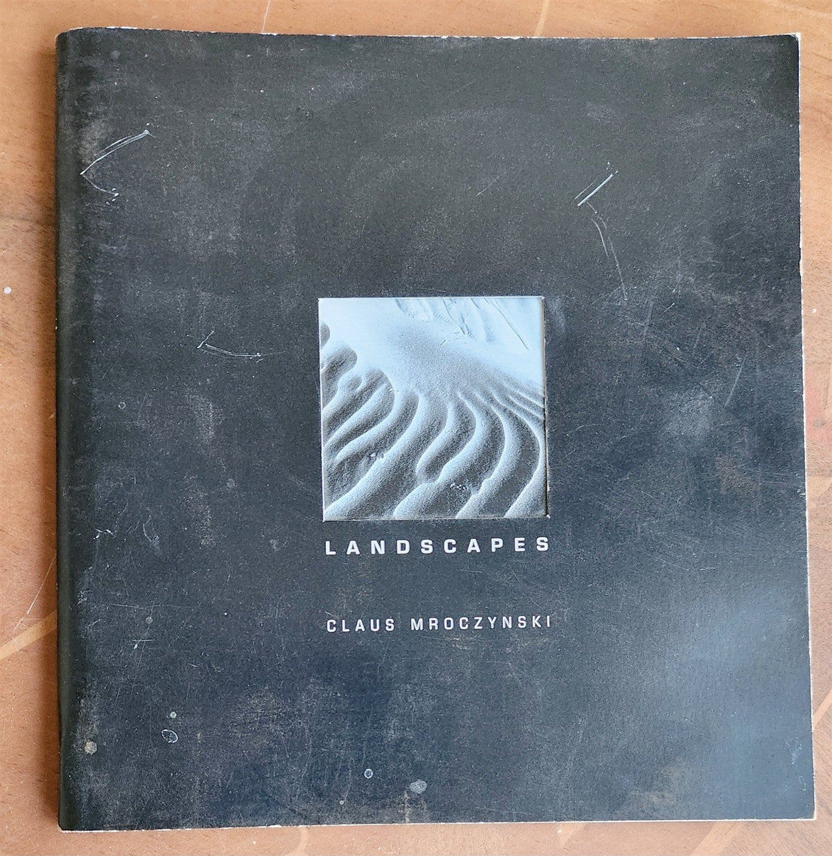 LANDSCAPES by CLAUS MROCSYNSKI ILLUSTRATED ART PHOTO BOOK antique