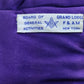 1951 VINTAGE MASONIC PRESENTATION APRON Embroidery over silk
