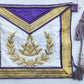 1962 VINTAGE MASONIC PRESENTATION APRON Embroidery over silk