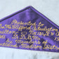 1962 VINTAGE MASONIC PRESENTATION APRON Embroidery over silk