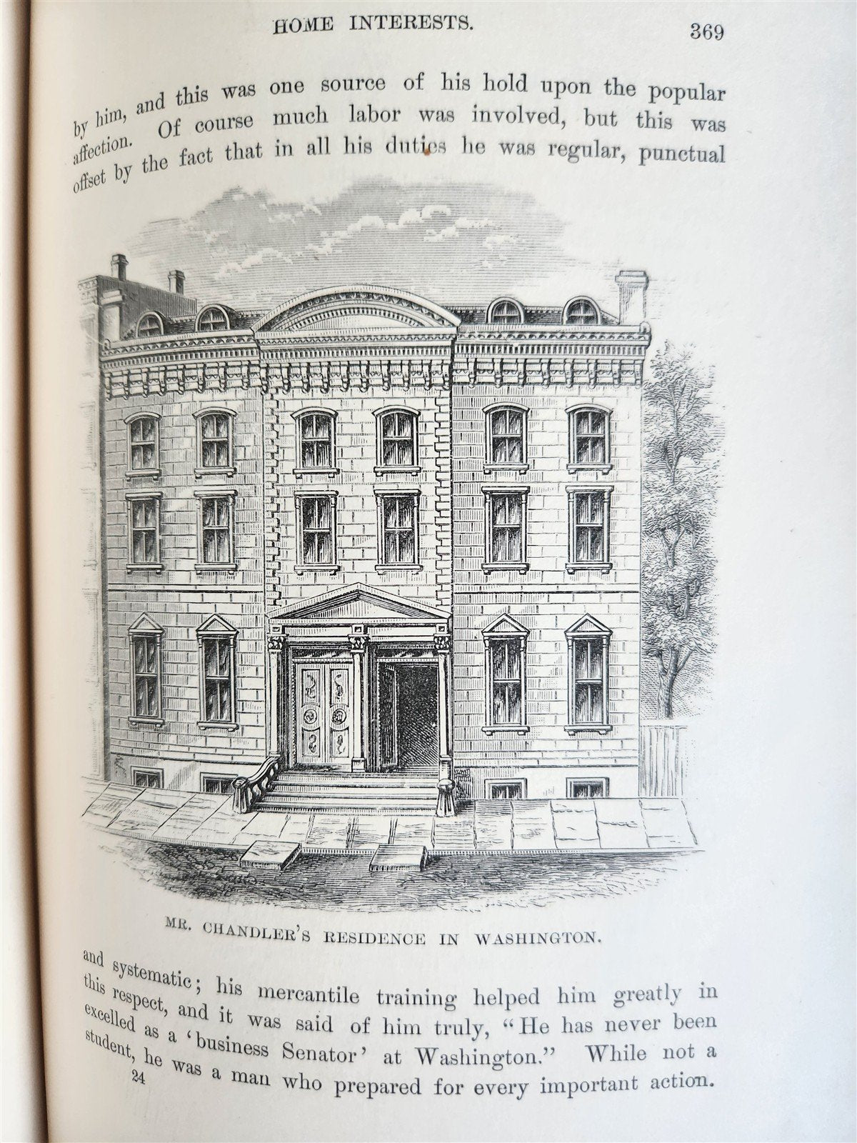 1880 ZACHARIAH CHANDLER LIFE & PUBLIC SERVICES DETROIT POST ILLUSTRATED antique