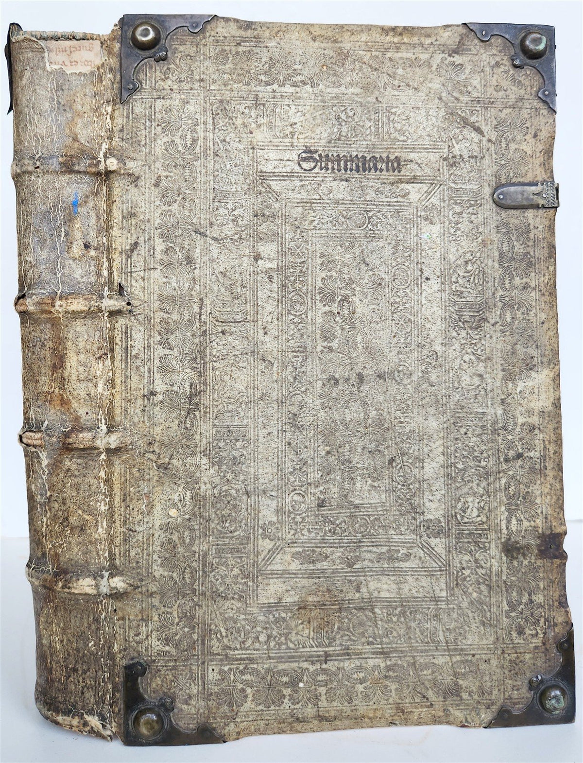 1559 BIBLE COMMENTARIES in GERMAN by Veit Dietrich ANTIQUE pigskin bound FOLIO