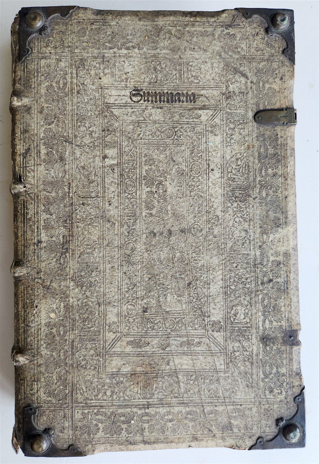 1559 BIBLE COMMENTARIES in GERMAN by Veit Dietrich ANTIQUE pigskin bound FOLIO