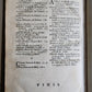 1685 All Summons of Nobility to Great Councils & Parliaments of Realm ANTIQUE