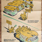 1960s RUSSIAN SOVIET UZBEKISTAN SATIRICAL POSTER vintage