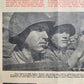 1943 RUSSIAN SOVIET WWII ERA PROPAGANDA POSTER vintage