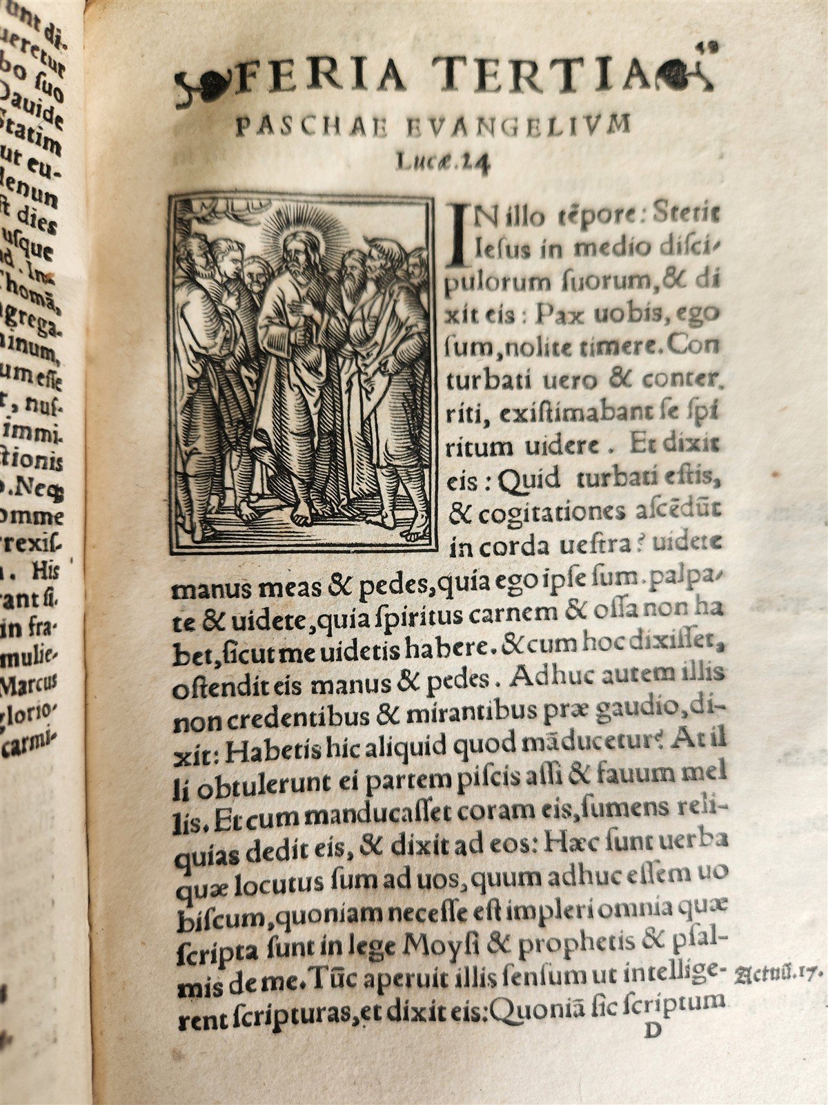 1534 CATHOLIC SERMONS by Johannes Eck VELLUM BINDING w/ MANUSCRIPT TITLE antique