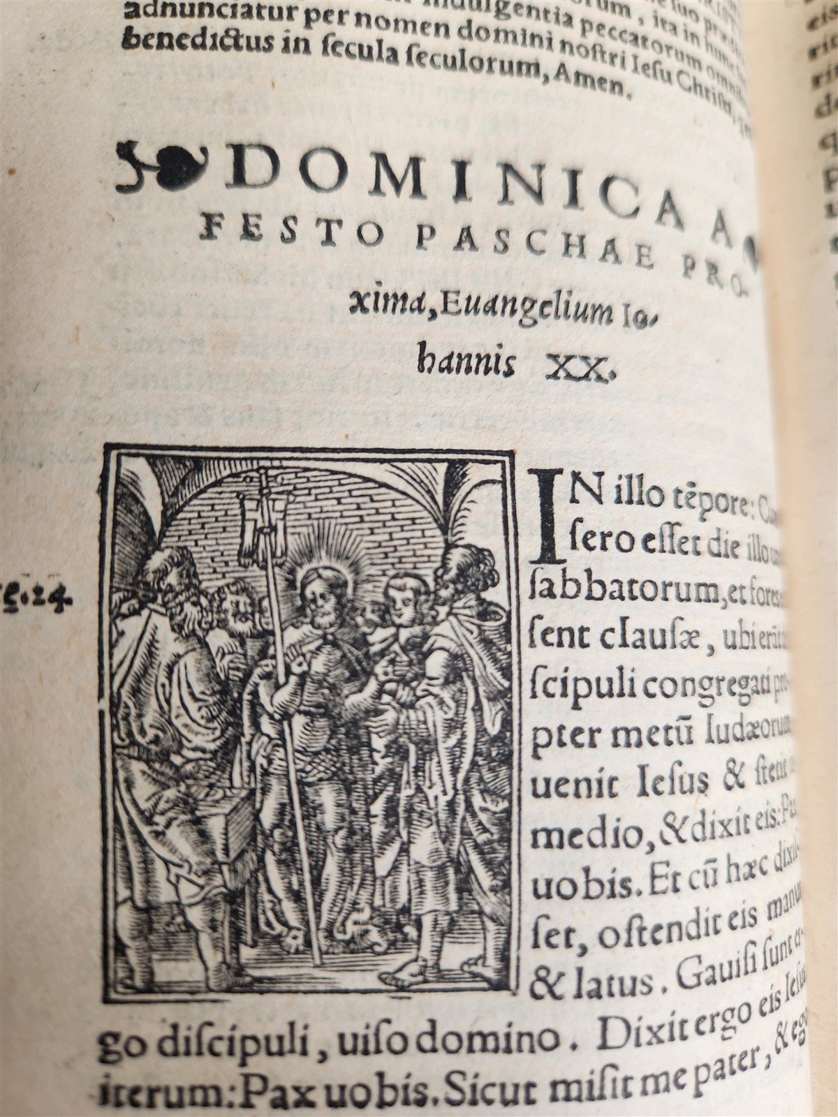 1534 CATHOLIC SERMONS by Johannes Eck VELLUM BINDING w/ MANUSCRIPT TITLE antique