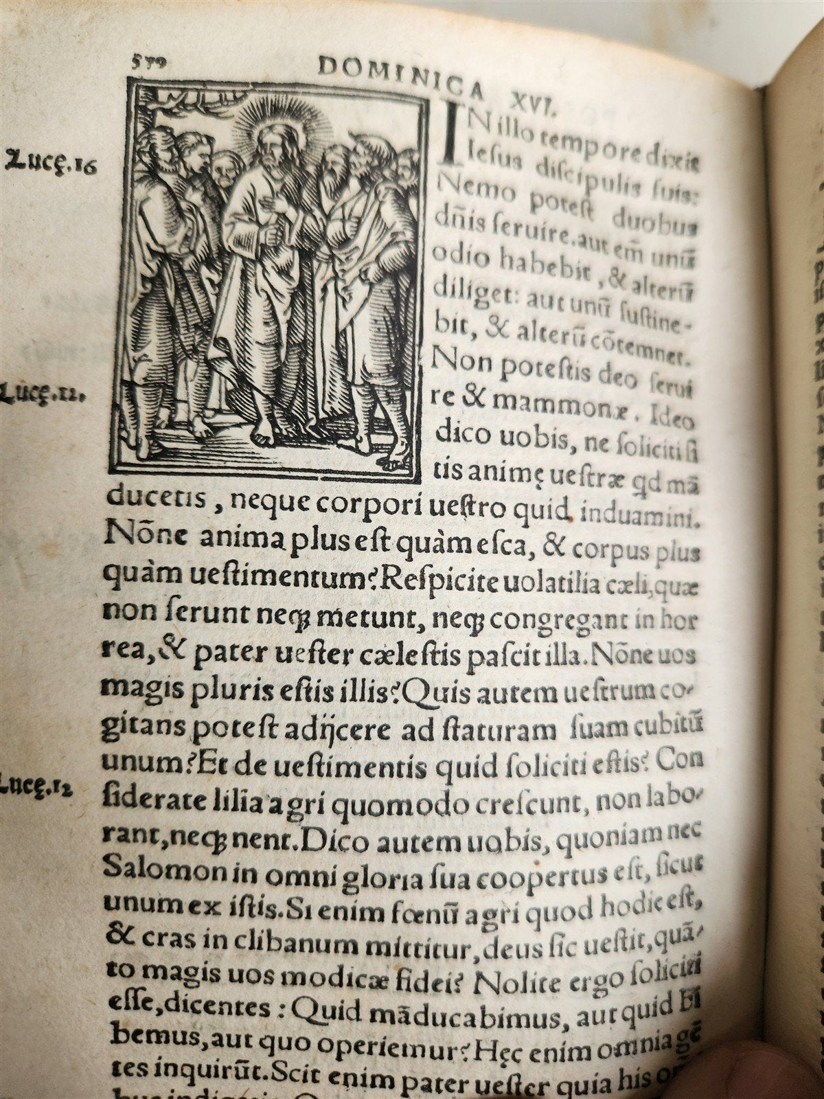 1534 CATHOLIC SERMONS by Johannes Eck VELLUM BINDING w/ MANUSCRIPT TITLE antique