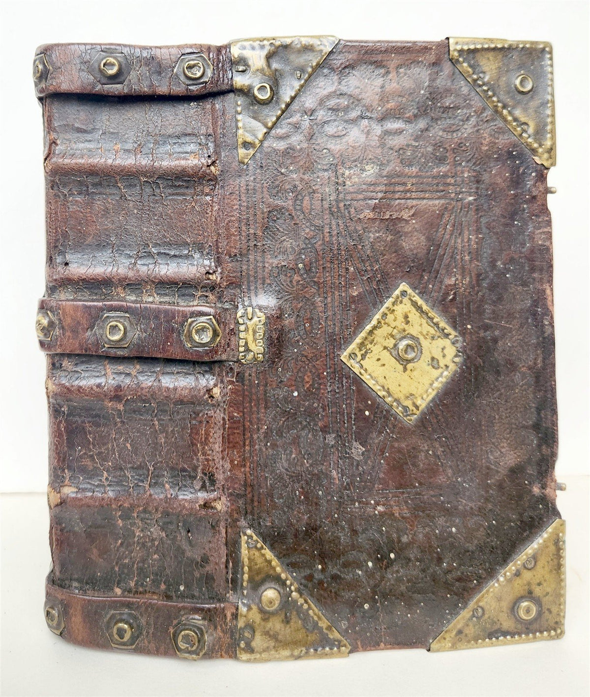 1742 PSALMS of DAVID by Dr. Ambrosi Lobwasser PERIOD DECORATIVE BINDING antique