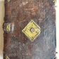 1742 PSALMS of DAVID by Dr. Ambrosi Lobwasser PERIOD DECORATIVE BINDING antique