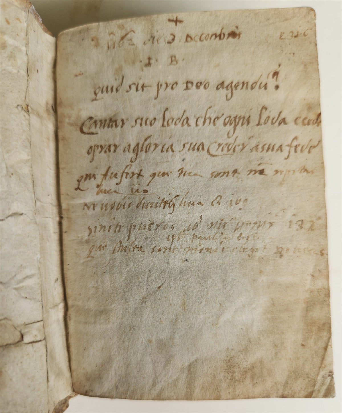 1548 BIBLE in LATIN New Testament VELLUM BOUND antique RARE POCKET EDITION