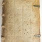 1589 ROBERTO BELLARMINI THEOLOGY 16th CENTURY PIGSKIN BINDING w/ CLASPS antique