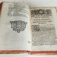 1589 ROBERTO BELLARMINI THEOLOGY 16th CENTURY PIGSKIN BINDING w/ CLASPS antique