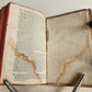 1589 ROBERTO BELLARMINI THEOLOGY 16th CENTURY PIGSKIN BINDING w/ CLASPS antique