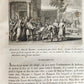 1811 BIBLE HISTORY in FRENCH ILLUSTRATED w/ 270 ENGRAVINGS & MAP antique