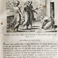 1811 BIBLE HISTORY in FRENCH ILLUSTRATED w/ 270 ENGRAVINGS & MAP antique