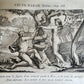 1811 BIBLE HISTORY in FRENCH ILLUSTRATED w/ 270 ENGRAVINGS & MAP antique