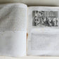1811 BIBLE HISTORY in FRENCH ILLUSTRATED w/ 270 ENGRAVINGS & MAP antique