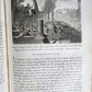 1811 BIBLE HISTORY in FRENCH ILLUSTRATED w/ 270 ENGRAVINGS & MAP antique