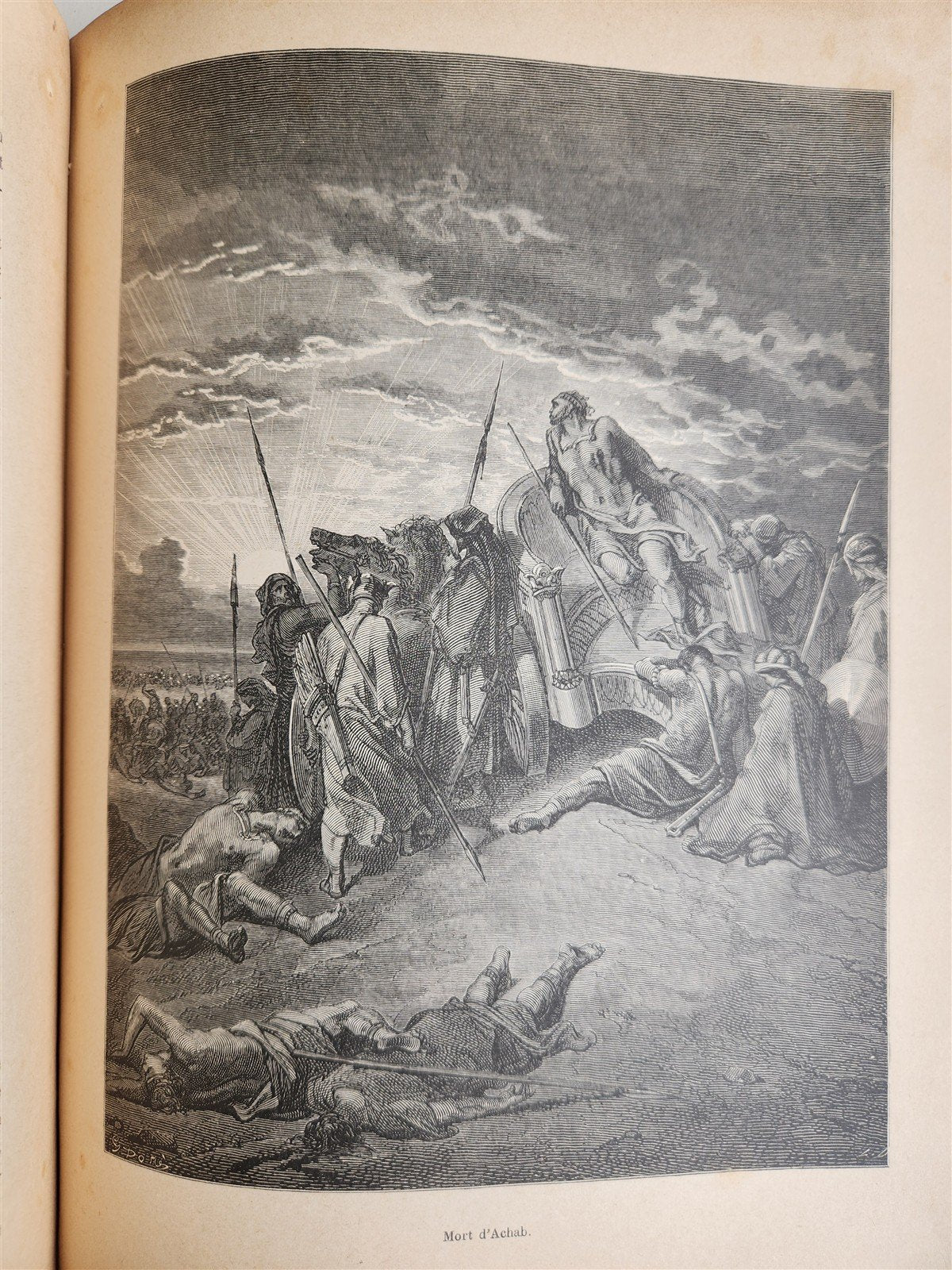 1903 BIBLE HISTORY in FRENCHGUSTAVE DORE ILLUSTRATED antique L'Epopee Biblique